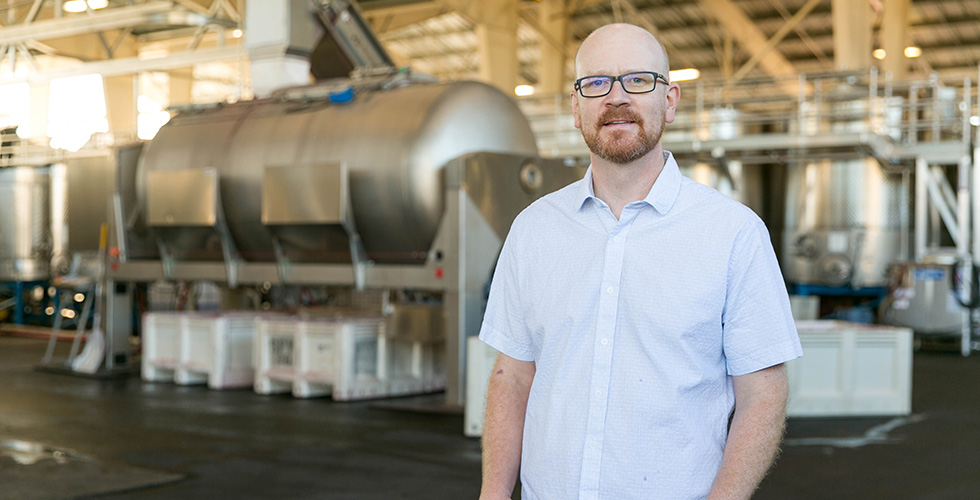 Winemaker Andy Robinson