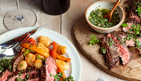 Bistro Steak with Chimichurri