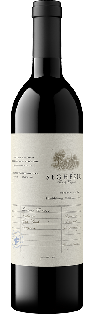 Seghesio Family Vineyards Marian's Reserve Red Wine