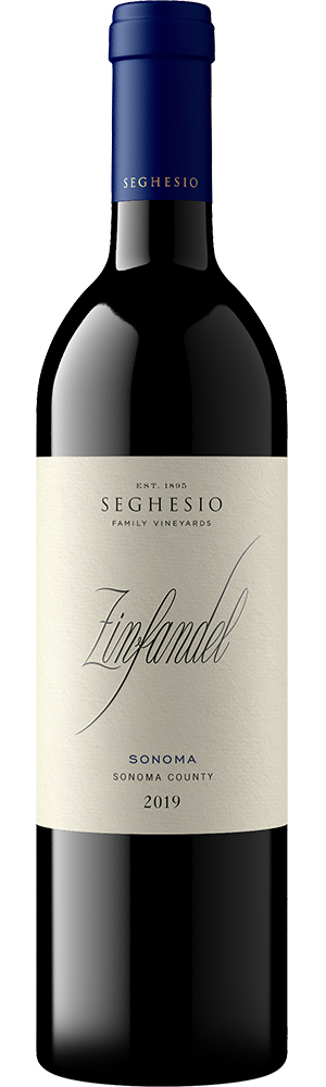 Seghesio Family Vineyards Sonoma Zinfandel Wine Bottle