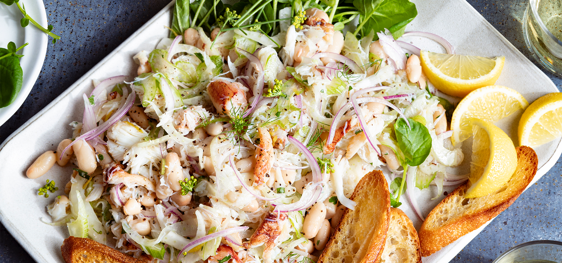 Crab and White Bean Salad