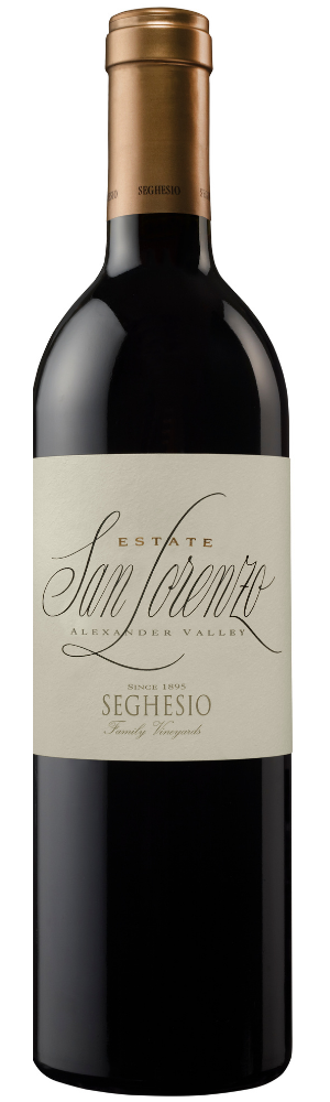 Seghesio Family Vineyards San Lorenzo Wine Bottle
