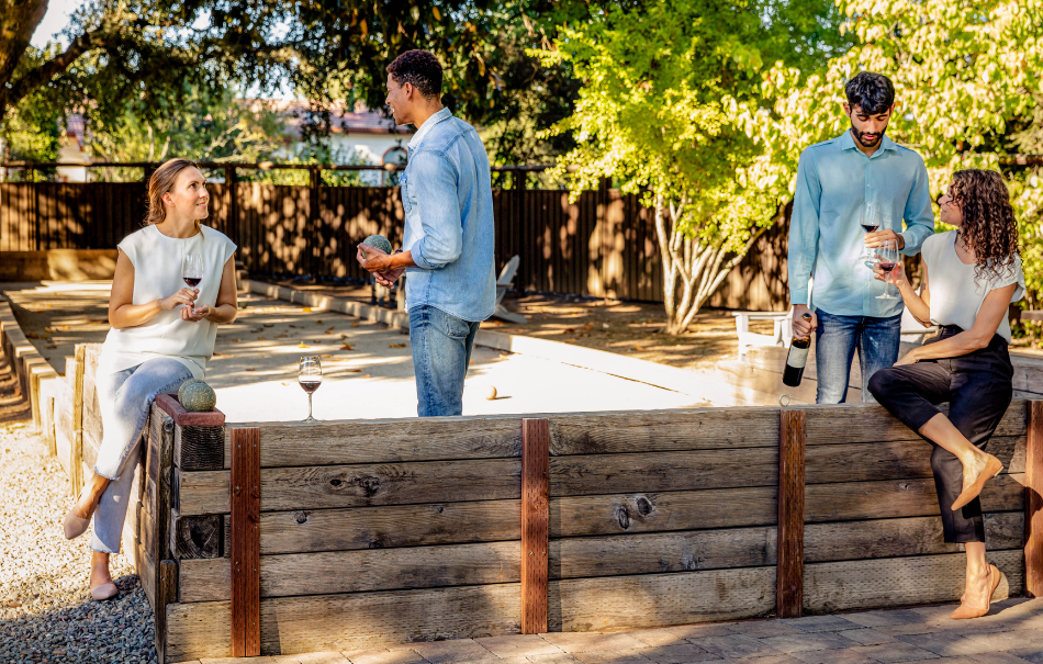 SFV Bocce and bottles experience